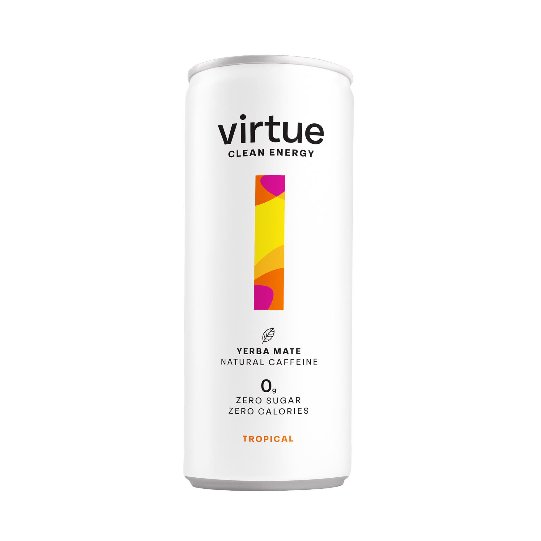 Virtue Clean Energy Yerba Mate 12x250ml Tropical