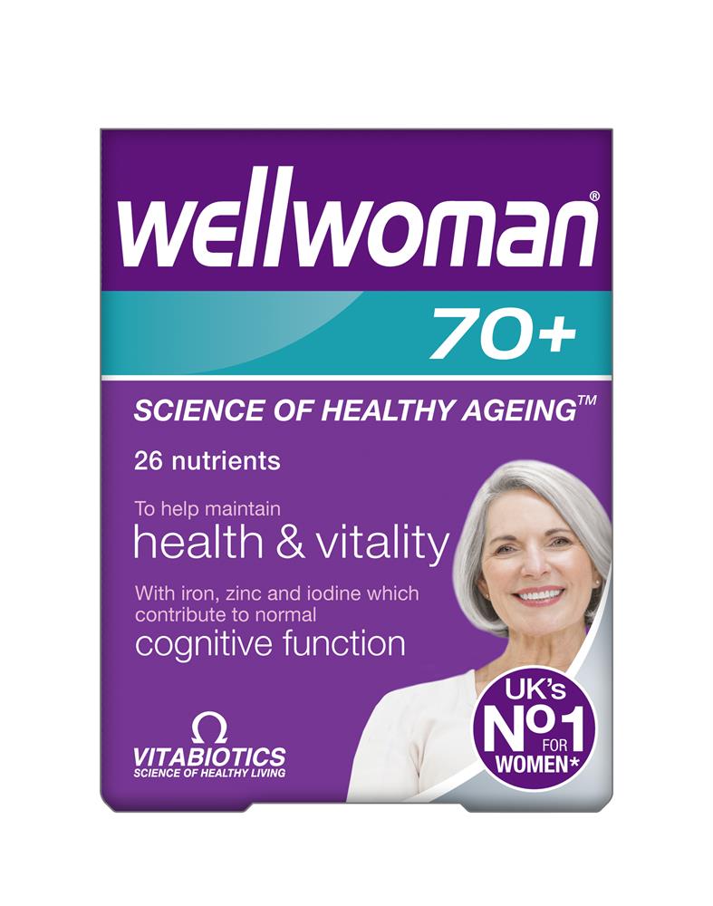 Vitabiotika wellwoman 70+ 30 kartica