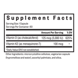 Vitamin D3 (D -3) + K2 - 60 vegetarische Kapseln - Suche nach Gesundheit