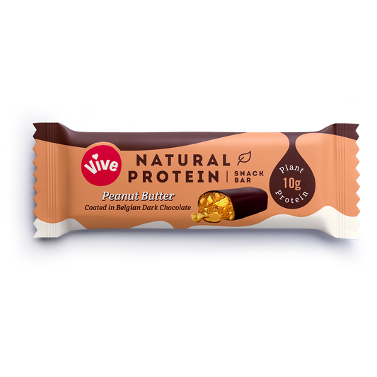 Vive Natural Protein Snack Bar 12x49g Peanut Butter