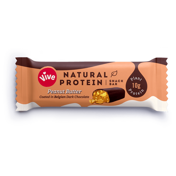 Vive Natural Protein Snack Bar 12x49g Peanut Butter