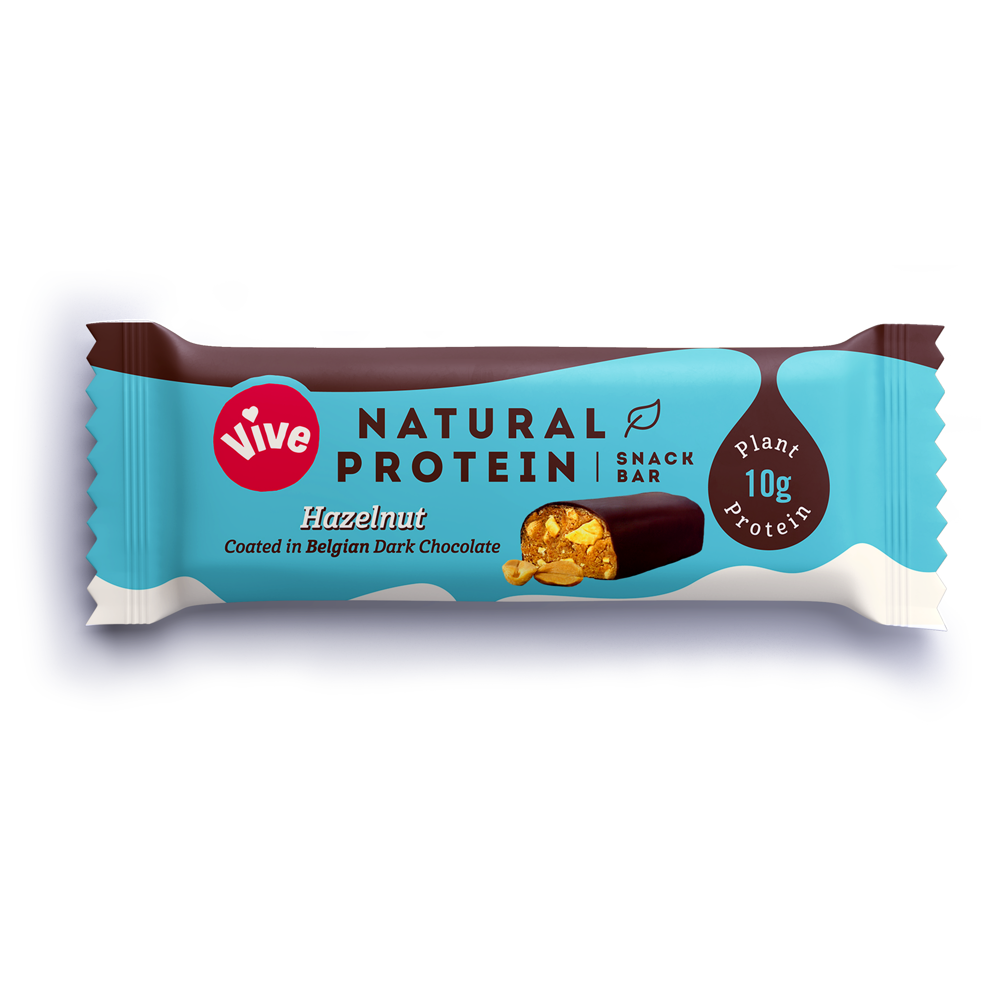 Vive Natural Protein Snack Bar 12x50g Hazelnut