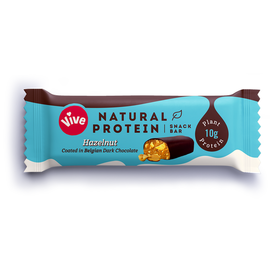 Vive Natural Protein Snack Bar 12x50g Hazelnut