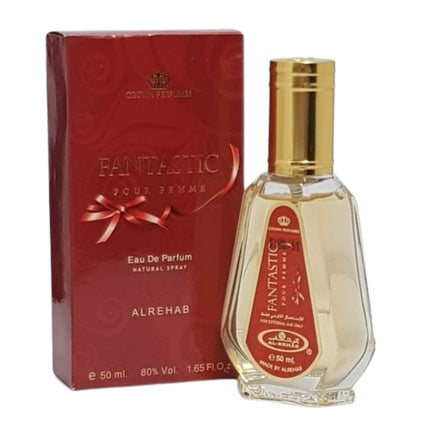 Al Rehab Fantastic Eau de Parfum Spray for Women 1.7 Ounce Fruity