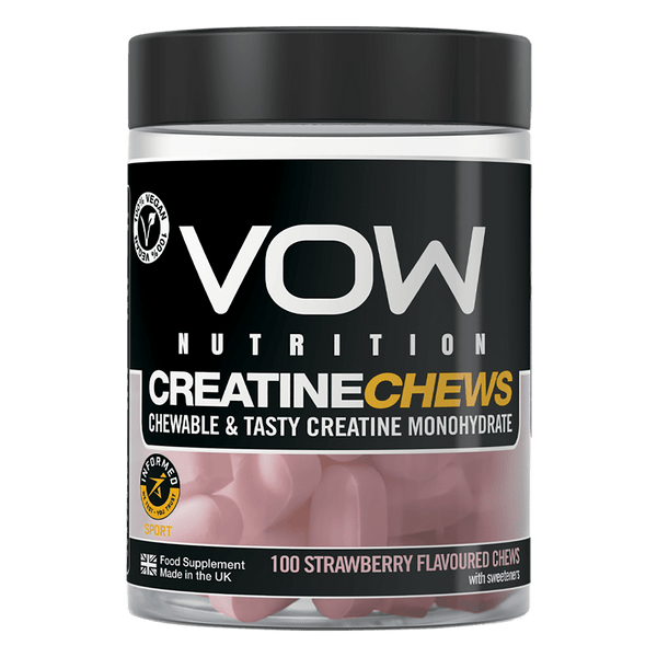 VOW Nutrition Creatine Chews 100 Tabs Strawberry