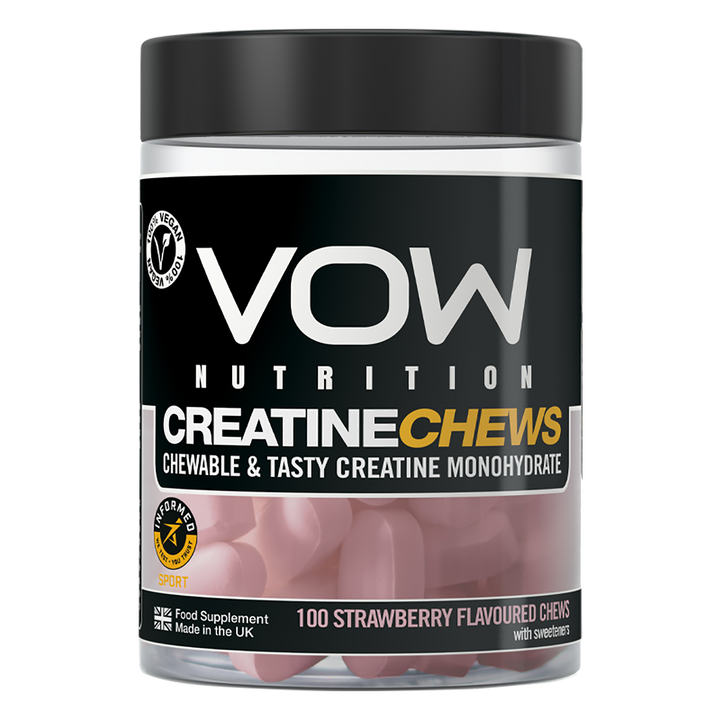 VOW Nutrition Creatine Chews 100 Tabs Strawberry