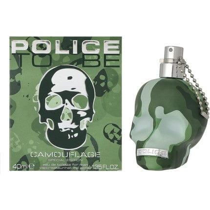 Police to be Camouflage Eau de Toilette for Men 40ml 771242 Wood