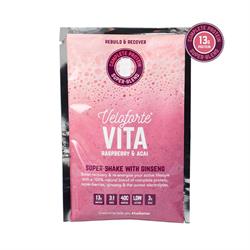 Vita Raspberry Vegan Protein Shake 63g, Veloforte