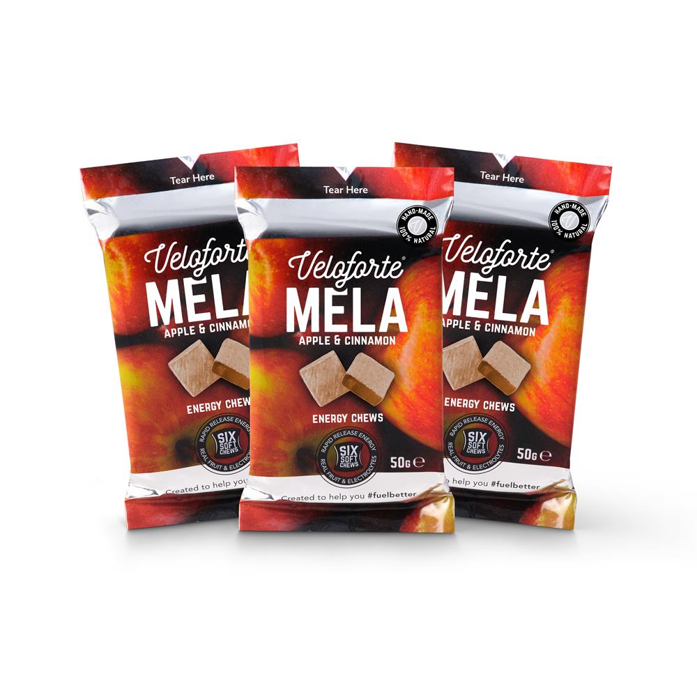 Veloforte Veloforte Mela Natural Energy Chews (Apple & Cinnamon) 50g