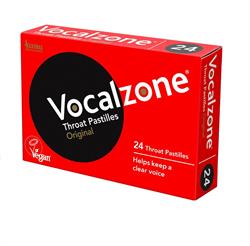 Vocalzone Original Throat Pastilles (24 Pastilles), Vocalzone Throat Pastilles