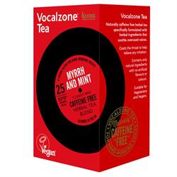 Vocalzone Mint and Myrrh Tea 25bags, Vocalzone