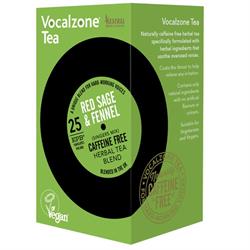 Vocalzone Red Sage and Fennel Tea 25bags, Vocalzone