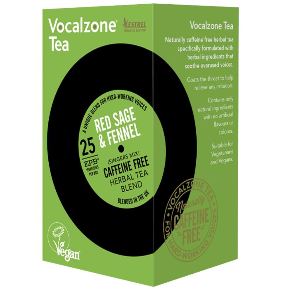 Vocalzone Vocalzone Red Sage and Fennel Tea 25 Bags