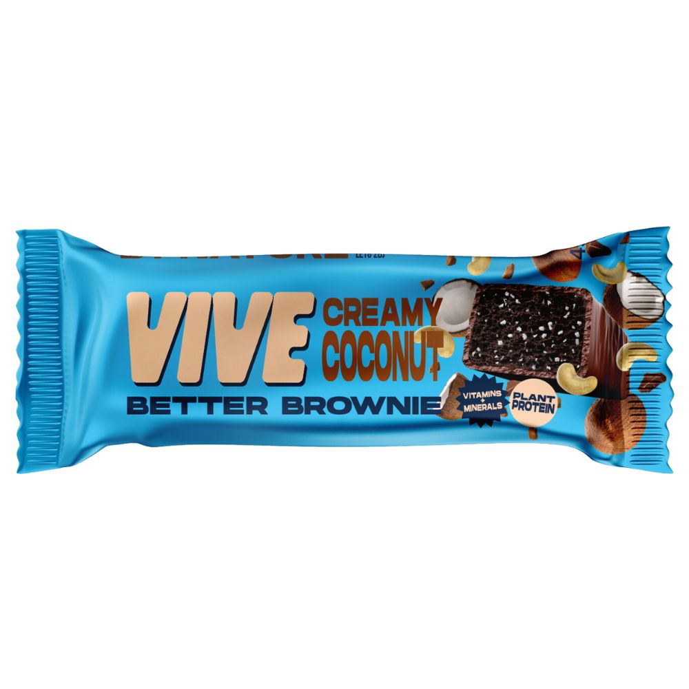 Vivefoods Better Brownie Creamy Coconut 40g