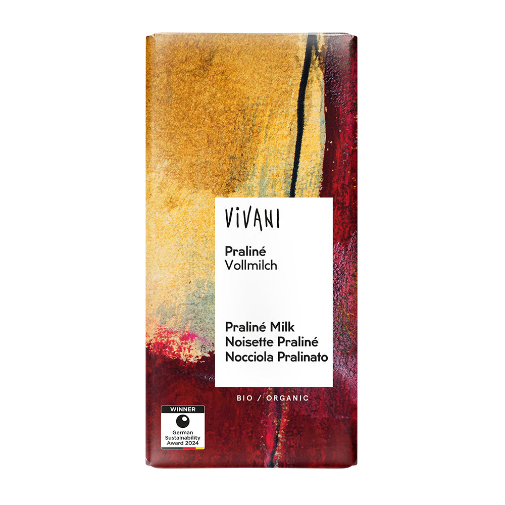 Vivani Praline Chocolate Organic 100g