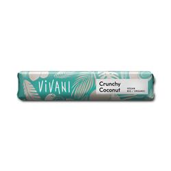 Mini Crunchy Coconut Chocolate Vegan Organic 35g, Vivani