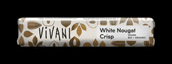 Mini White Nougat Crisp Chocolate Vegan Organic 35g, Vivani