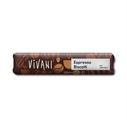 Mini Espresso Biscotti Chocolate Organic 40g, Vivani