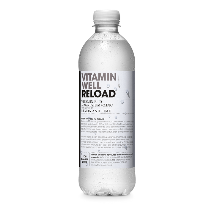 Vitamin Well Reload 12x500ml Lemon & Lime