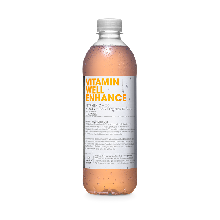 Vitamin Well Enhance 12x500ml Orange