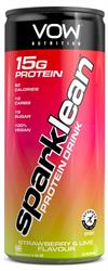 Sparklean Protein Drink - Strawberry & Lime 330ml, Vow Nutrition