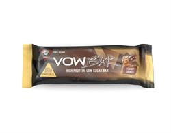 Vow Bar Peanut Crunch Vegan High-Protein Chocolate Snack 48g, Vow Nutrition