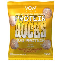 Protein Rocks Salted Caramel 10g Protein 45g Pack, Vow Nutrition