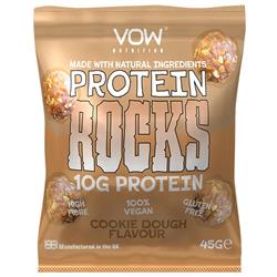 Protein Rocks Cookie Dough 10g Protein 45g Pack, Vow Nutrition