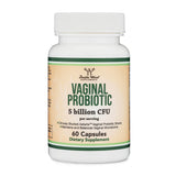 Double Wood Vaginal Probiotic - 60 x 2.5 billion CFU capsules - Welzo