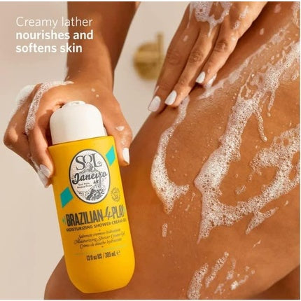 Sol de Janeiro 4 Play Moisturizing Shower Cream Gel Body Wash 385ml Coconut