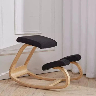 Vértossa Ergonomic Oak Kneeling Chair - Best Chair for Back Posture