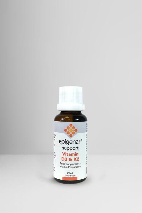 Epigenar Vitamin D3 & K2- 25ml - Welzo