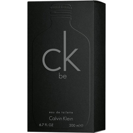 Calvin Klein CK Be Eau de Toilette 200ml Vaporizer Unisex Adults' Black Musk