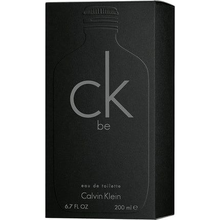 Calvin Klein CK Be Eau de Toilette 200ml Vaporizer Unisex Adults' Black Musk