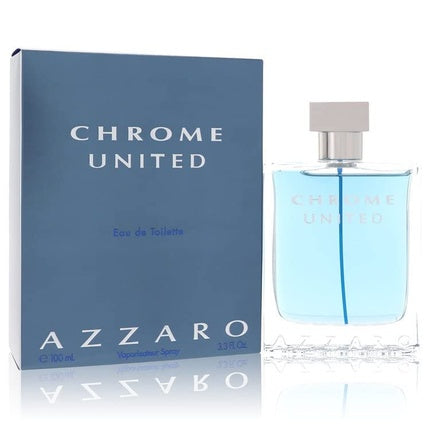 Azzaro Chrome United Eau De Toilette Spray 100ml