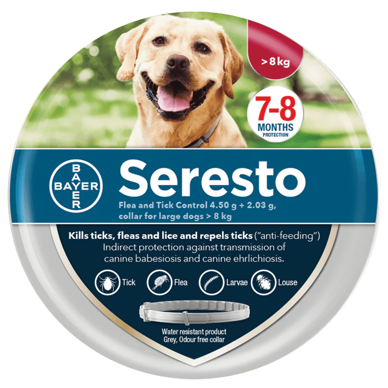 Seresto Flea and Tick Control Collar for Large Dogs - welzo