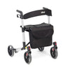 X Fold Lightweight Folding Rollator Walker with Seat & Storage Bag – Drive Devilbiss Mobility Aid (8" Wheels)