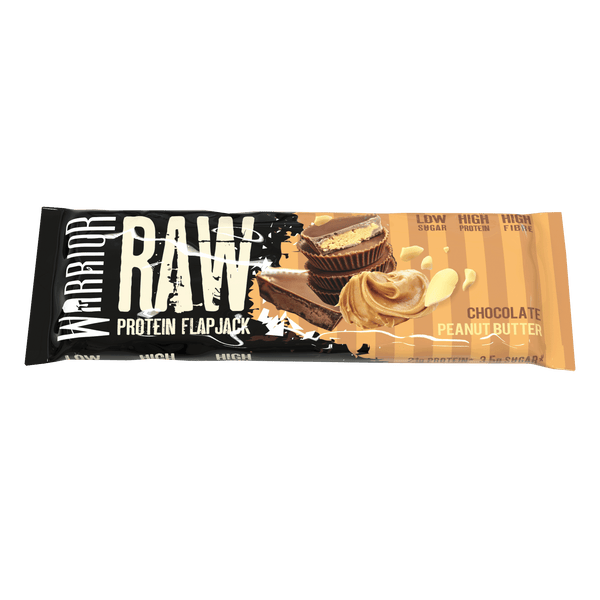 Warrior Raw Protein Flapjack 12x75g Chocolate Peanut Butter