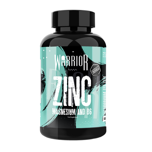 Warrior Zinc Magnesium and B6 60 Tabs 