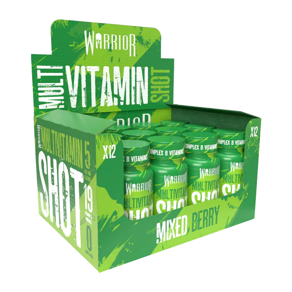 Warrior Multi-Vitamin Shots 12x60ml Citrus