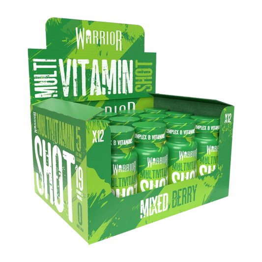 Warrior Multi-Vitamin Shots 12x60ml Citrus