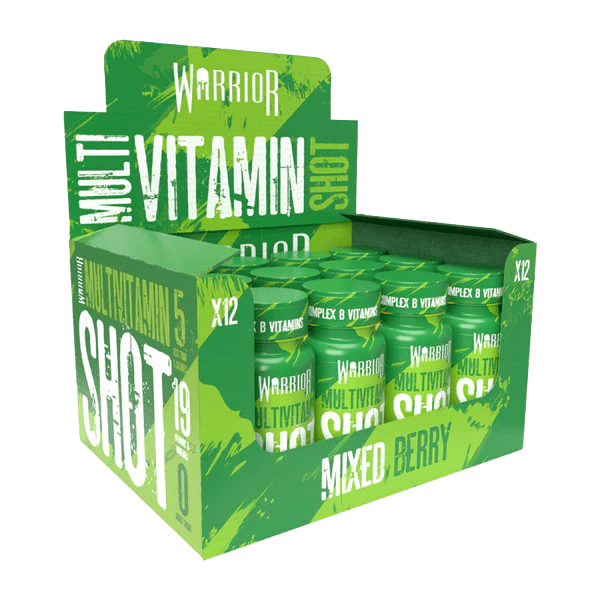 Warrior Multi-Vitamin Shots 12x60ml Citrus