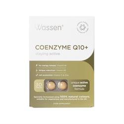 Coenzyme Q10 + Vitamin E  30 tabs, Wassen