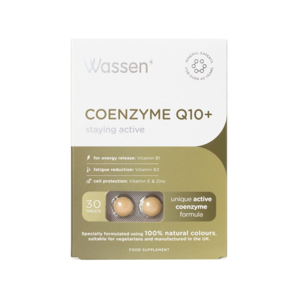 Wassen Coenzyme Q10 + Vitamin E  30 tabs