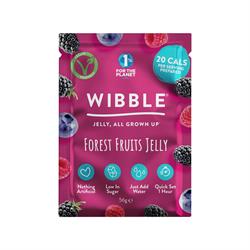 Raspberry Vegan Jelly Crystals, Wibble