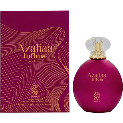 Azaliaa Inflora 100ml Perfume for Women Eau de Parfum Spray Oriental Floral Blend of Bergamot Blossom Sandalwood with Aromatic Musk