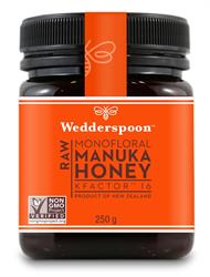 100% RAW Manuka Honey KFactor 16 250g, Wedderspoon