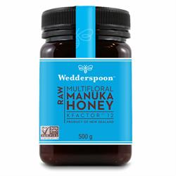 100% RAW Manuka Honey KFactor 12 500g, Wedderspoon