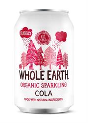 Whole Earth Lightly Sparkling Organic Cola 330ml, Whole Earth