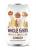 Whole Earth Lightly Sparkling Organic Ginger 330ml, Whole Earth